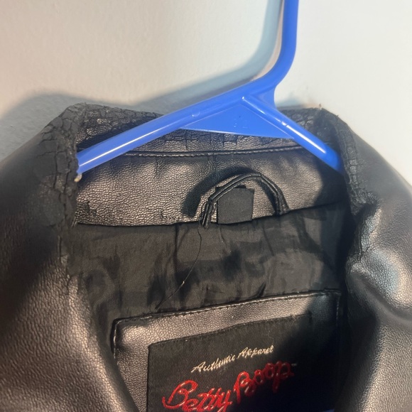 Betty Boop by Excelled Vegan Jacket Large - Picture 10 of 12